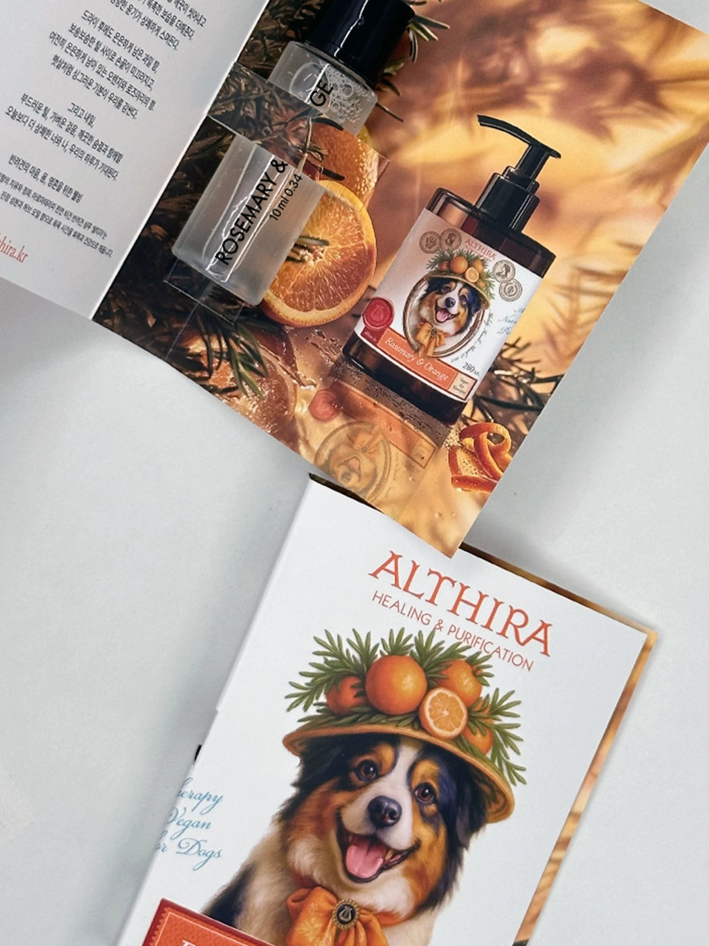 Aromatherapy Natural Vegan Shampoo for Dogs - Travel Kit Set