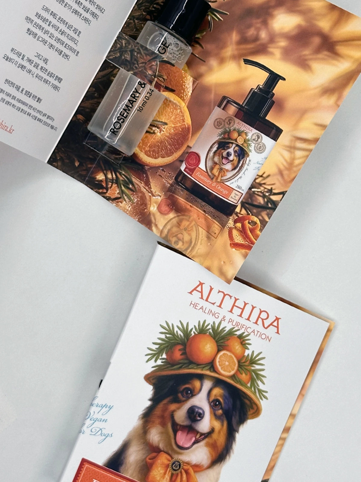 Aromatherapy Natural Vegan Shampoo for Dogs - Travel Kit Set